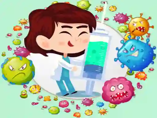 Joc Virus Bubble Shooter en línia