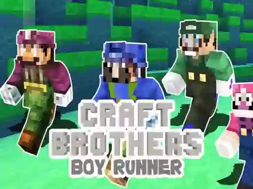 Joc Craft Bros Boy Runner en línia