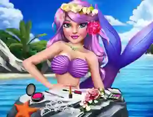 Joc Princess Mermaid Makeup Style en línia