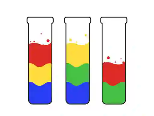 Joc Water Sort Puzzle Color Sorting en línia