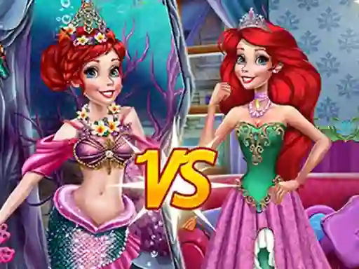 Joc Mermaid vs Princess en línia