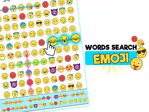 Joc Word Search Emoji Edition en línia
