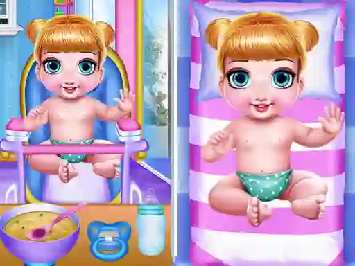 Joc Princess New Born Twins Baby Care en línia