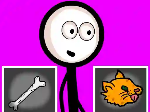 Joc Stickman Choosing actions en línia