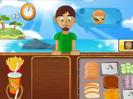 Joc Beach Burger en línia