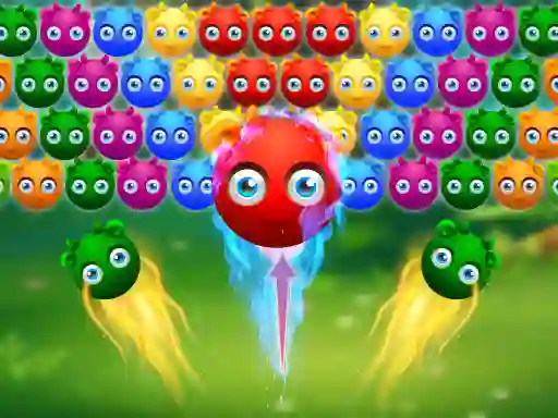 Joc Cute Monster Bubble Shooter en línia