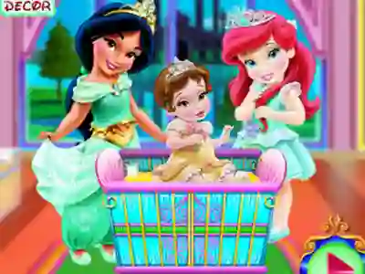 Joc Baby Princesses Bedroom Decor en línia