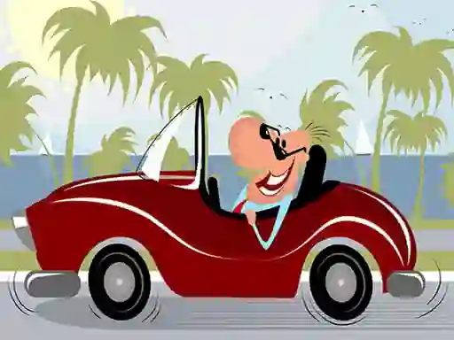 Joc Convertible Cars Jigsaw en línia