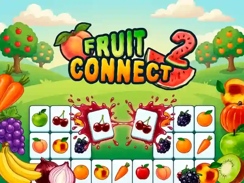 Joc Fruit connect 2 en línia