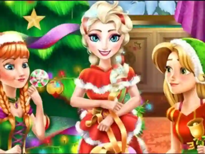Joc Disney Princess Christmas Party en línia