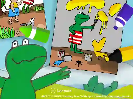 Joc Coloring Kikker en línia