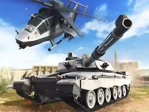 Joc Strategy of war. Tanks and helicopters en línia