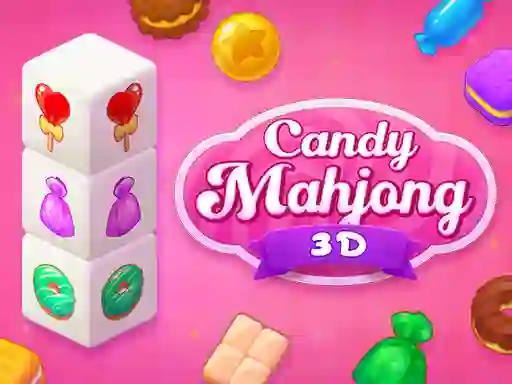 Joc Candy Mahjong 3D en línia