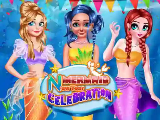 Joc Mermaid New Year Celebration en línia