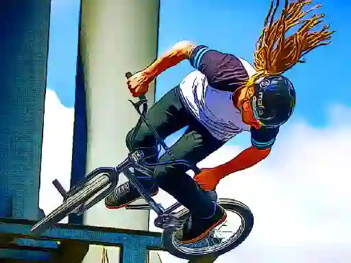 Joc bmx bikes jigsaw en línia