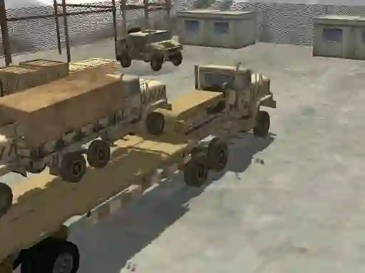Joc Transport Army vehicle truck driving en línia