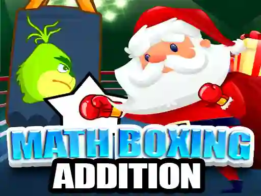 Joc Math Boxing Christmas Addition en línia