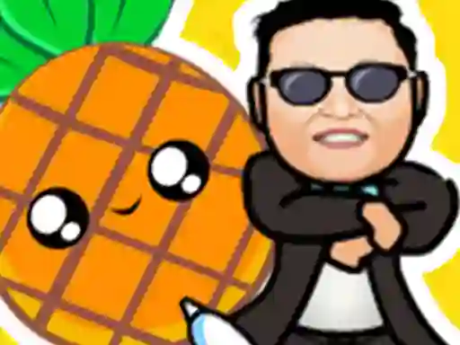 Joc Pineapple and pen vs gangnam style en línia