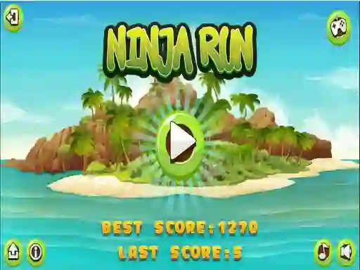 Joc Ninja Run en línia