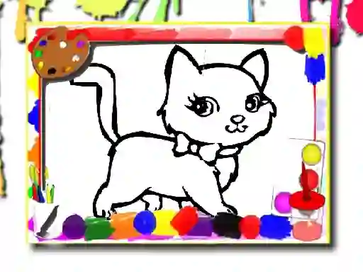 Joc Sweet Cats Coloring en línia