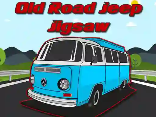 Joc Old Road Jeep Jigsaw en línia