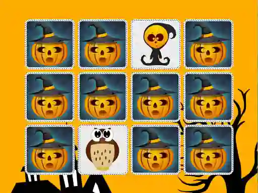Joc Kids Memory Game Halloween en línia