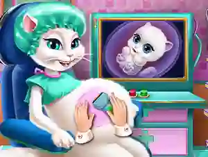 Joc Kitty Pregnant Check-up en línia