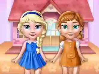 Joc Ellie And Annie Doll House en línia