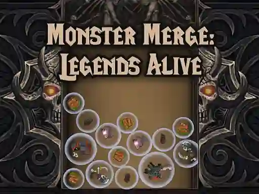 Joc Monster Merge Legends Alive en línia
