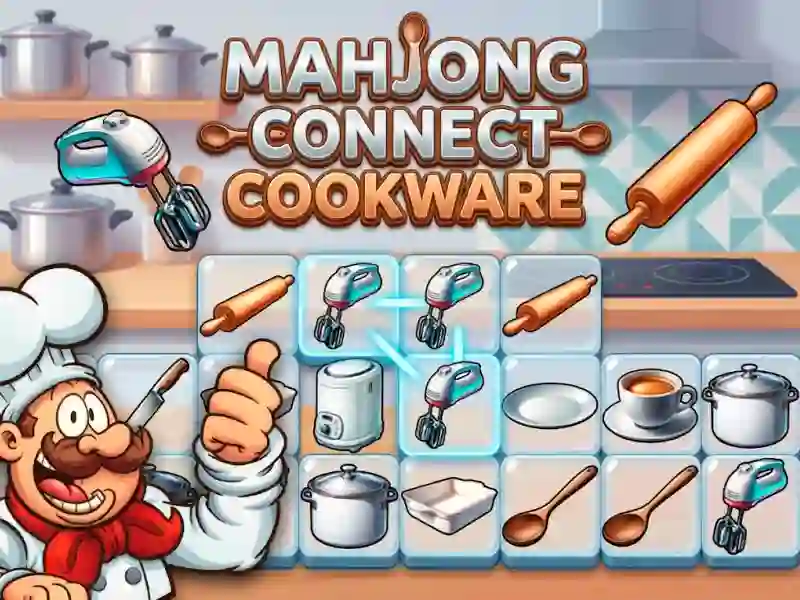 Joc Mahjong Connect Cookware en línia