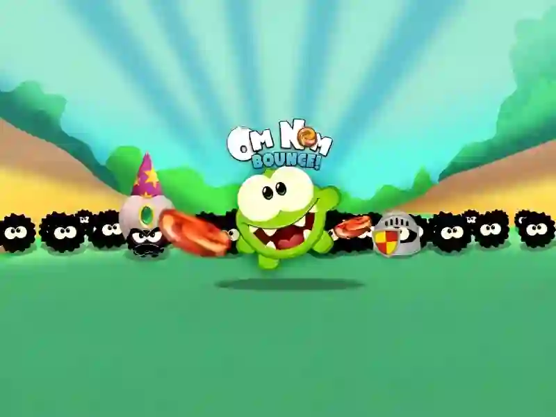 Joc Om Nom Bounce en línia