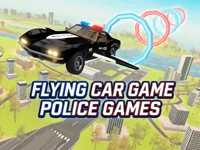 Joc Flying Car Game Police Games en línia
