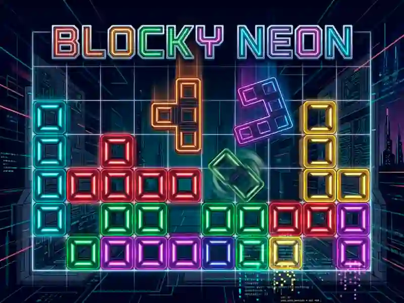 Joc Blocky Neon en línia