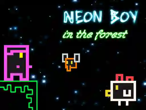 Joc Neon Boy in the forest en línia