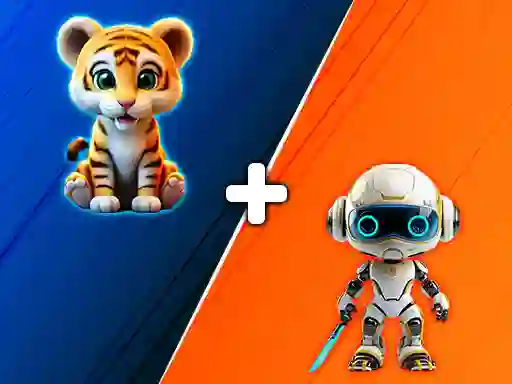 Joc Animals Mix Up AI Hybrid en línia