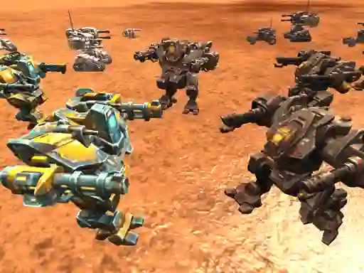 Joc Mech Battle Simulator en línia