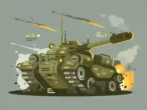Joc Military Vehicles Match 3 en línia