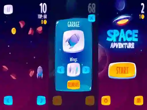 Joc Space Adventure en línia
