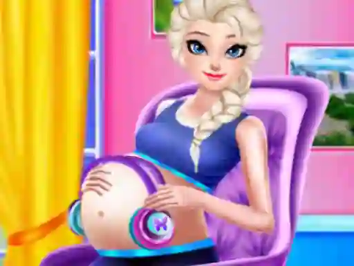 Joc Ice Princess Pregnant Caring en línia