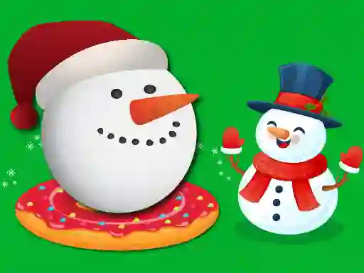 Joc Flappy Snowball Xmas en línia
