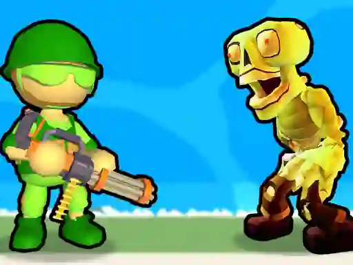 Joc Destruction of Stickman Zombie en línia