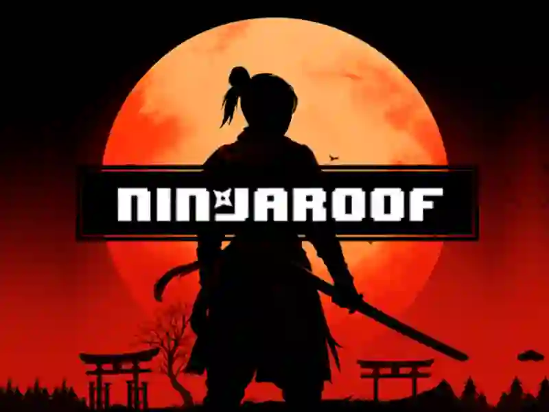 Joc Ninja Roof en línia