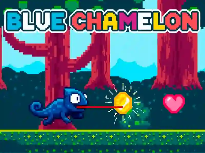 Joc Blue Chameleon en línia