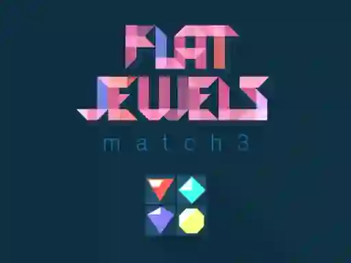 Joc Flat jewels match 3 en línia