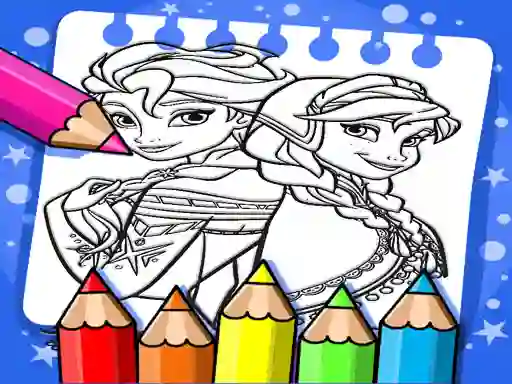 Joc Frozen Coloring Book en línia