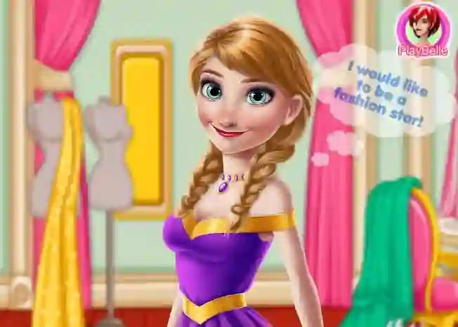 Joc Ice Princess Modeling Carrer en línia