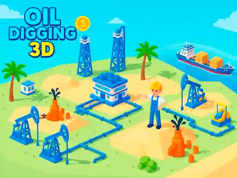 Joc Oil Digging 3D en línia