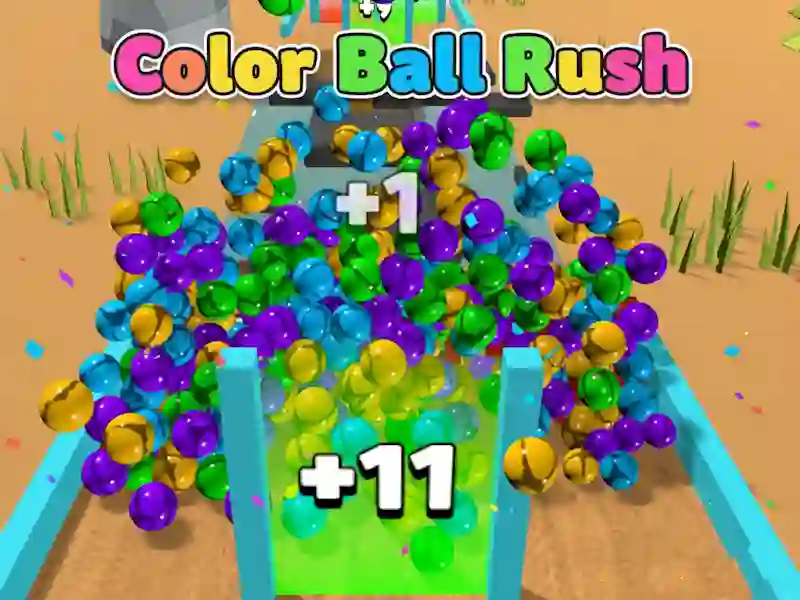 Joc Color Ball Rush en línia