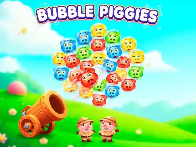 Joc Bubble Piggies en línia