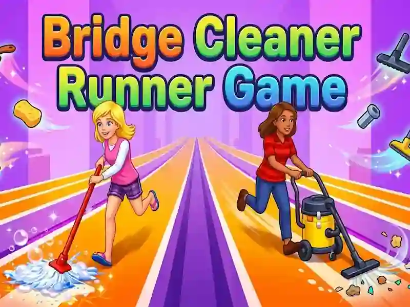Joc Bridge Cleaner Runner Game en línia
